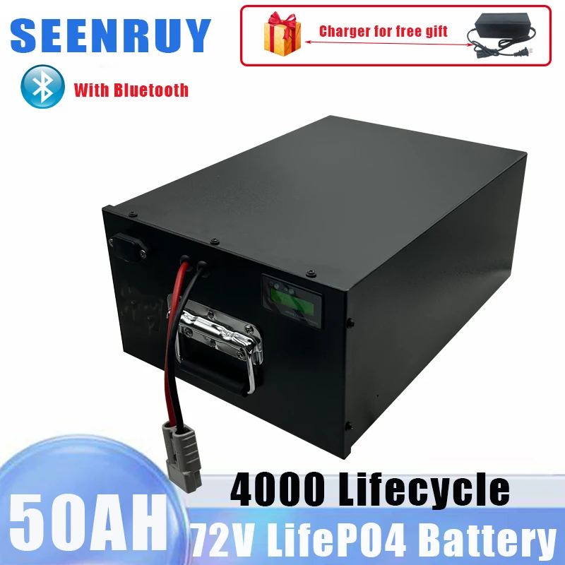 

Литий-железо-фосфатный аккумулятор, 72 В, 50 Ач