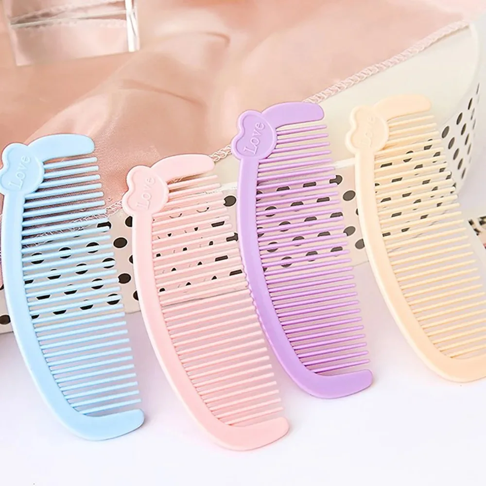 Child Daily Care Hair Care Mini Comb Portable Love Cute Hair Comb Cute Plastic Kids Hair Brush Children/Kids