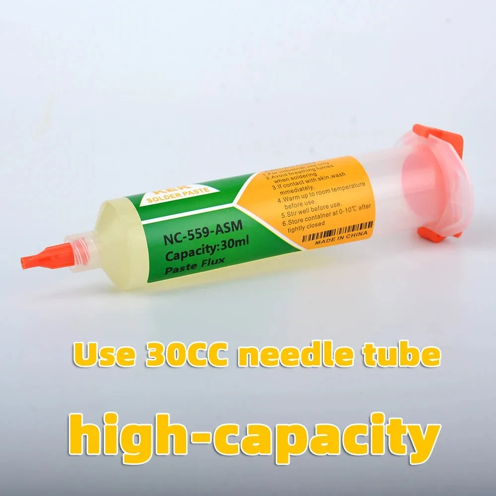 Original AM NC-559-ASM Flux BGA PCB No-Clean Solder Paste Rework Station Welding Paste Flux for Soldering Reballing Kit