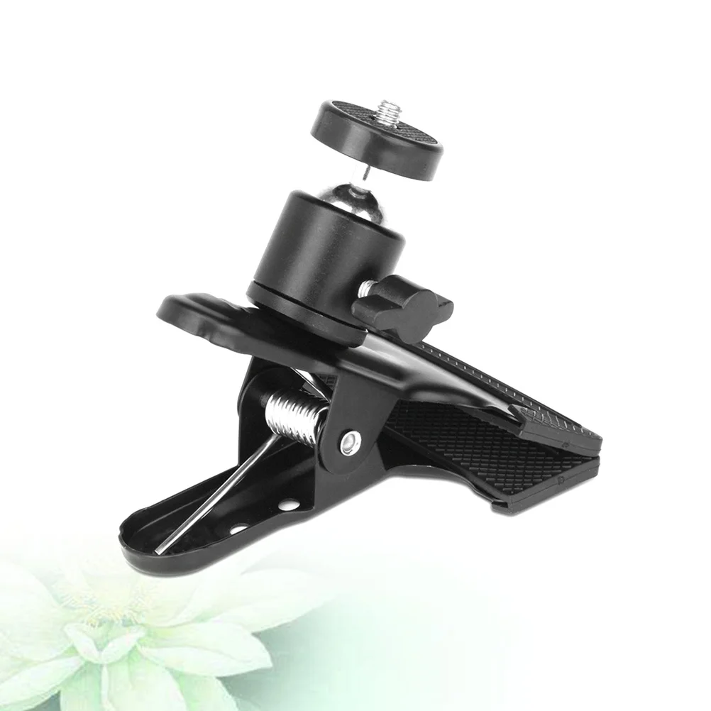 

1Pcs Action Camera Clamp Lightweight Camera Fixed Bracket for Handlebar Seatpost Flash Holder Outdoor Indoor Use