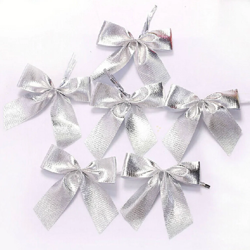

36Pcs Christmas Tree Ornament Glitter Bowknots Red Gold Silver Hanging Decorations Party Home Holiday Xmas Baubles Decor