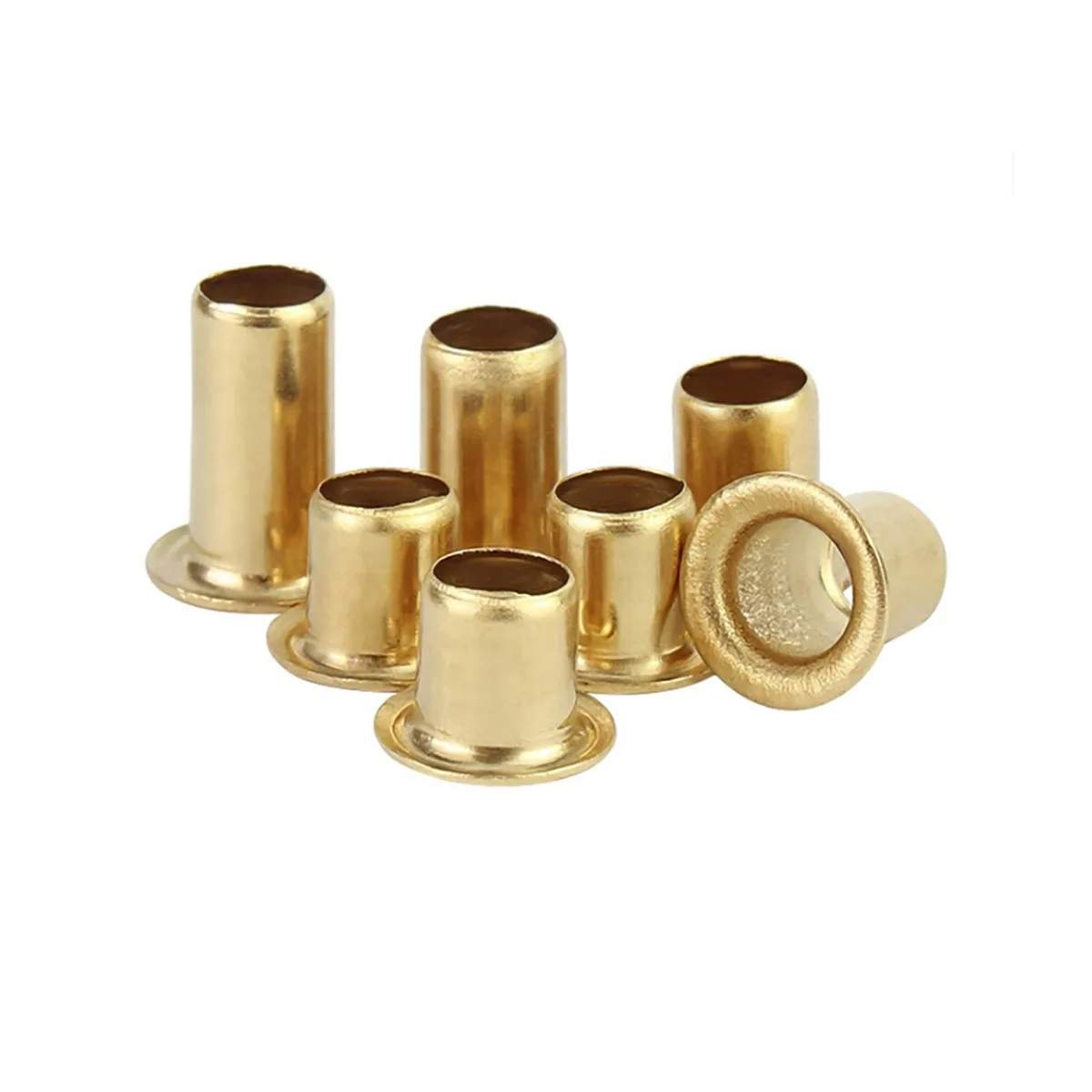 Copper Chicken Eye Buckle Rivet/Hollow Copper Rivet/Air Hole Buckle Ring M0.9M1.7M2.3M3M5M6