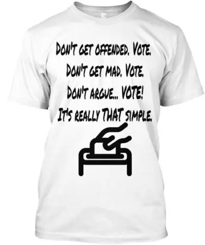 Не Покупайте футболку, сделанную в США, размер от S до 5XL