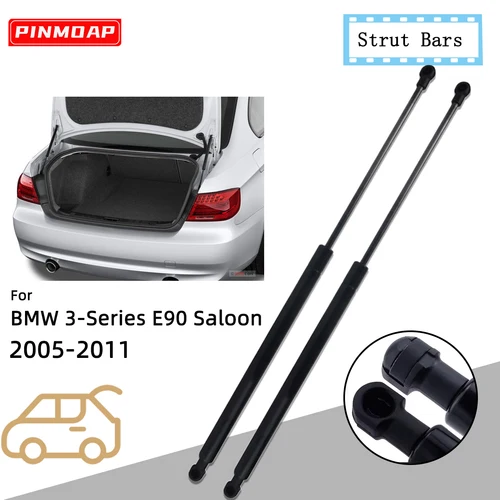 Para BMW Serie 3 E90 Berlina 2005-2011 varilla de presión de elevación de choque de resorte de Gas de maletero trasero de coche 51244394052 51247250308