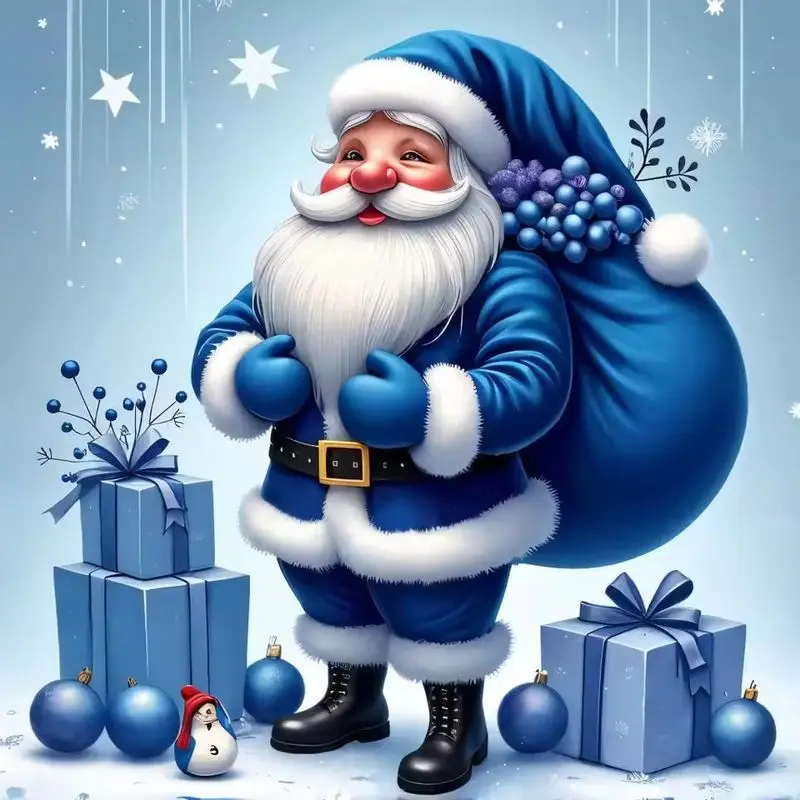 

GATYZTORY Diamond Painting Santa Claus 5D Diamond Embroidery Cross Stitch Rhinestone Mosaic Sale Home Decoration Christmas Gift