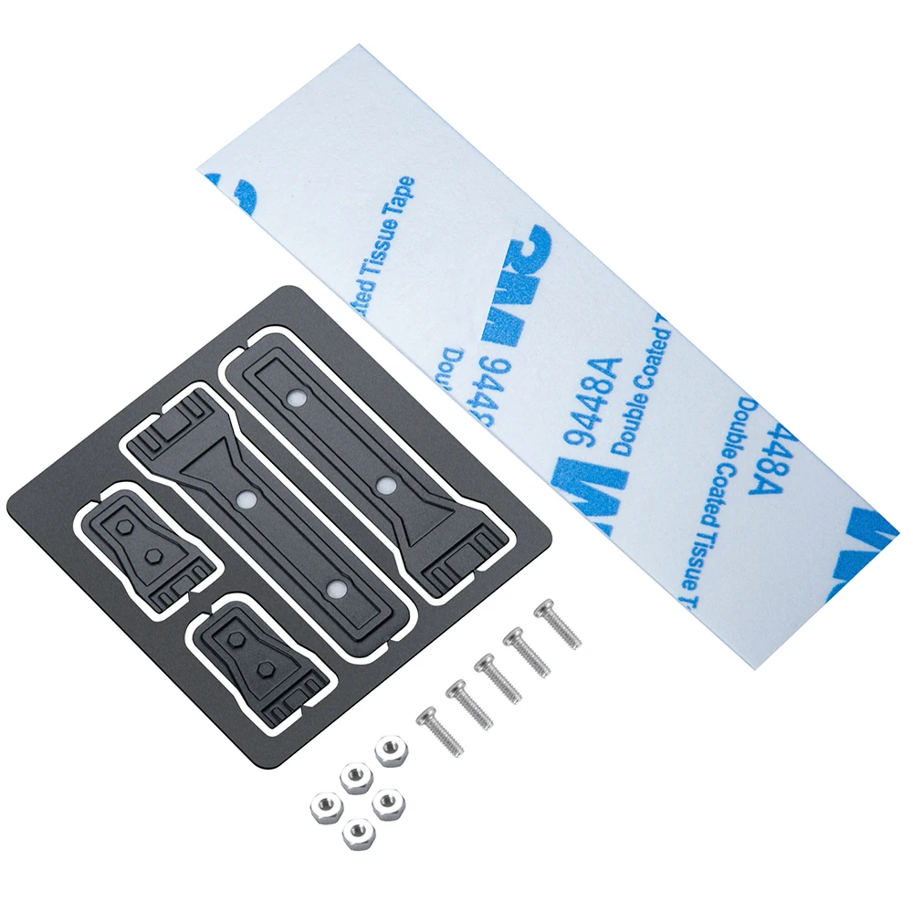 AXSPEED RC Car Window Mesh Engine Cover Sheet Luggage Net Air Intake Grille for 1/10 TRX4 Bronco Simulated Decoration Parts