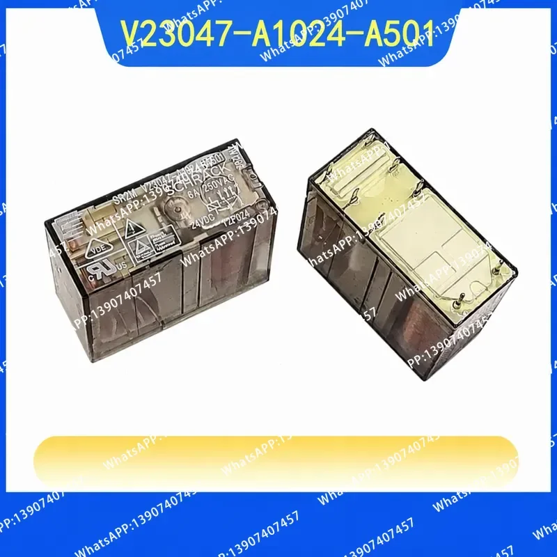 SR2M V23047-A1024-A501 Elevator Safety Relay 8 Pins 6A 24VDC