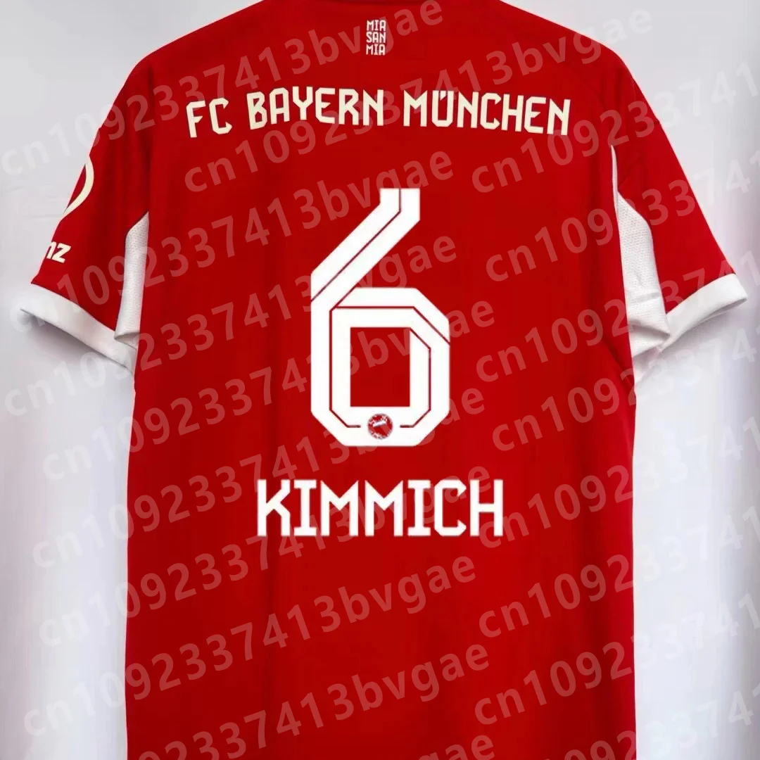 2025, heiß verkauftes neues Bayern München-Trikot der neuen Saison, Outdoor-Training, atmungsaktiv, schnell trocknend, tägliches Kurzarm-T-Shirt