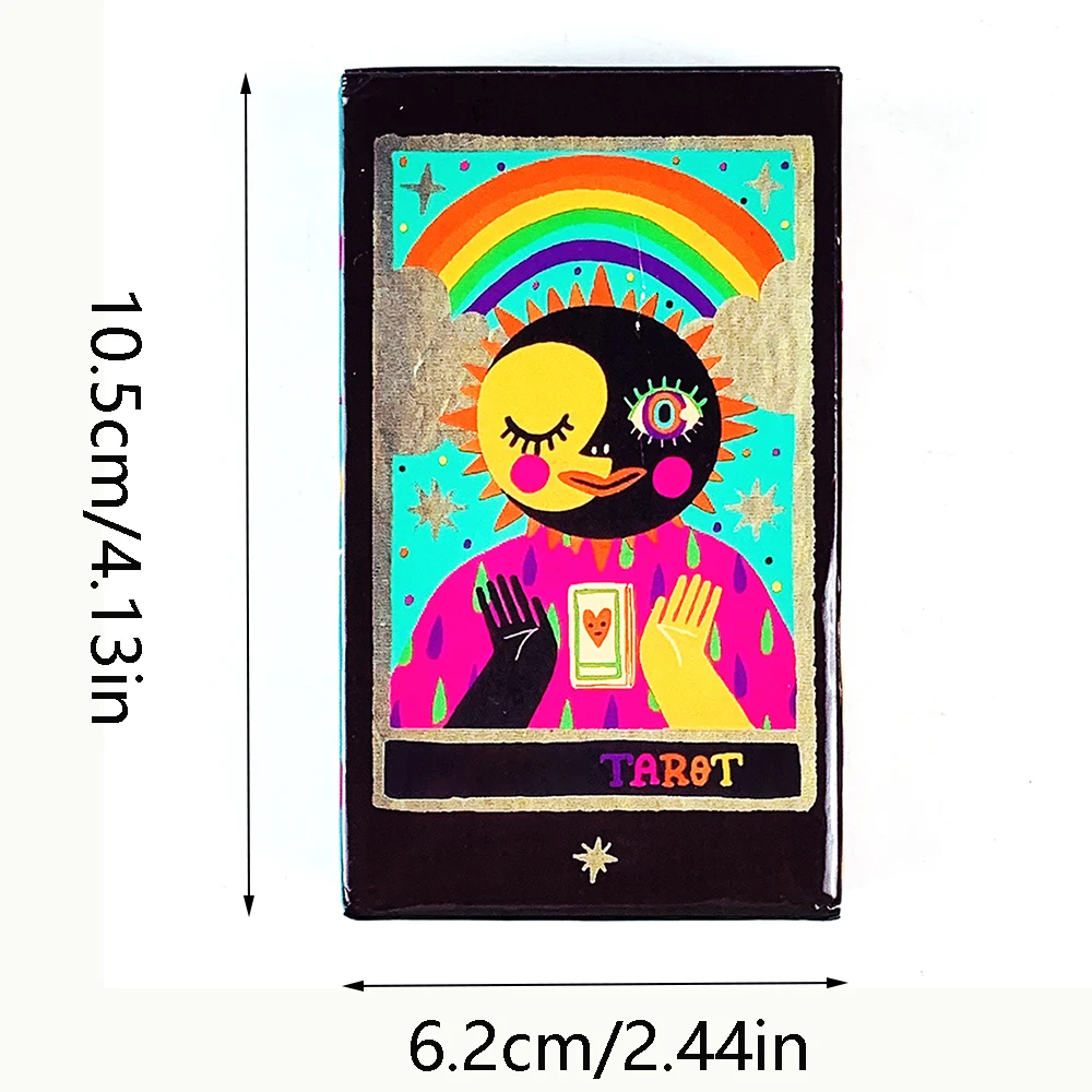 Tarotkaarten A 78 Oracle English Visions Divination Edition Borad Speelspellen, Familiesbijeenkomst Kaartspellen Bordspel