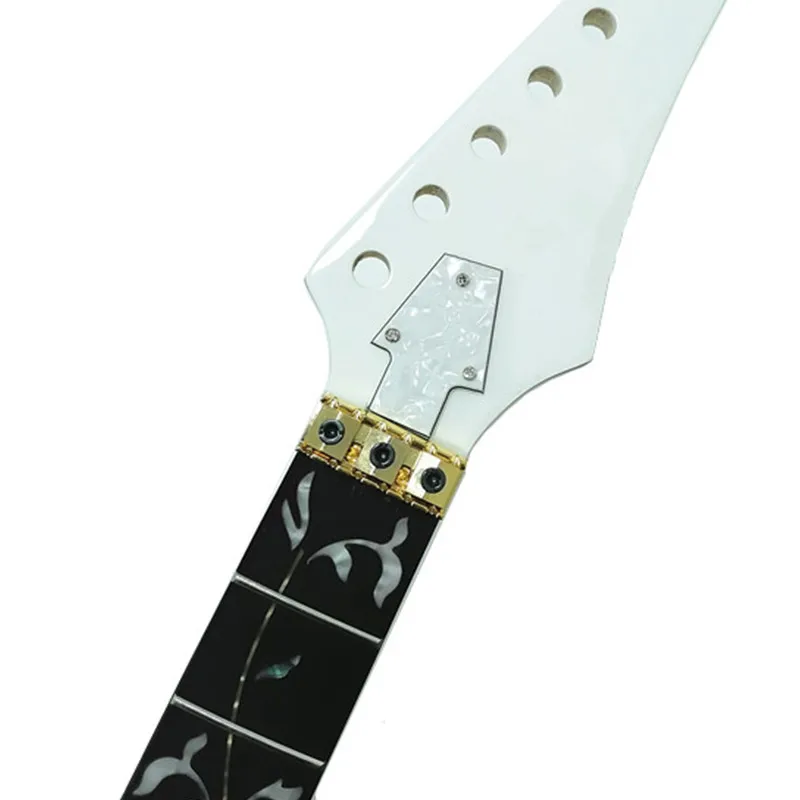 Disado 24 Frets Inlay Tree Of Life Maple Electric Guitar Neck Guitar Accessories Parts Can Be Customized Musical Instruments