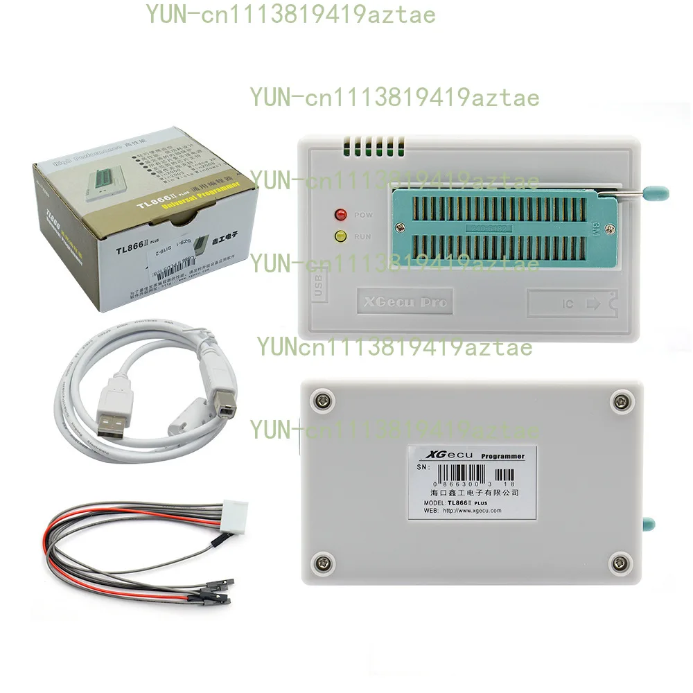 Universal Mini Pro Programmer, USB Multi-Chip Programmer 40-Pin ZIF Socket ICSP Supported