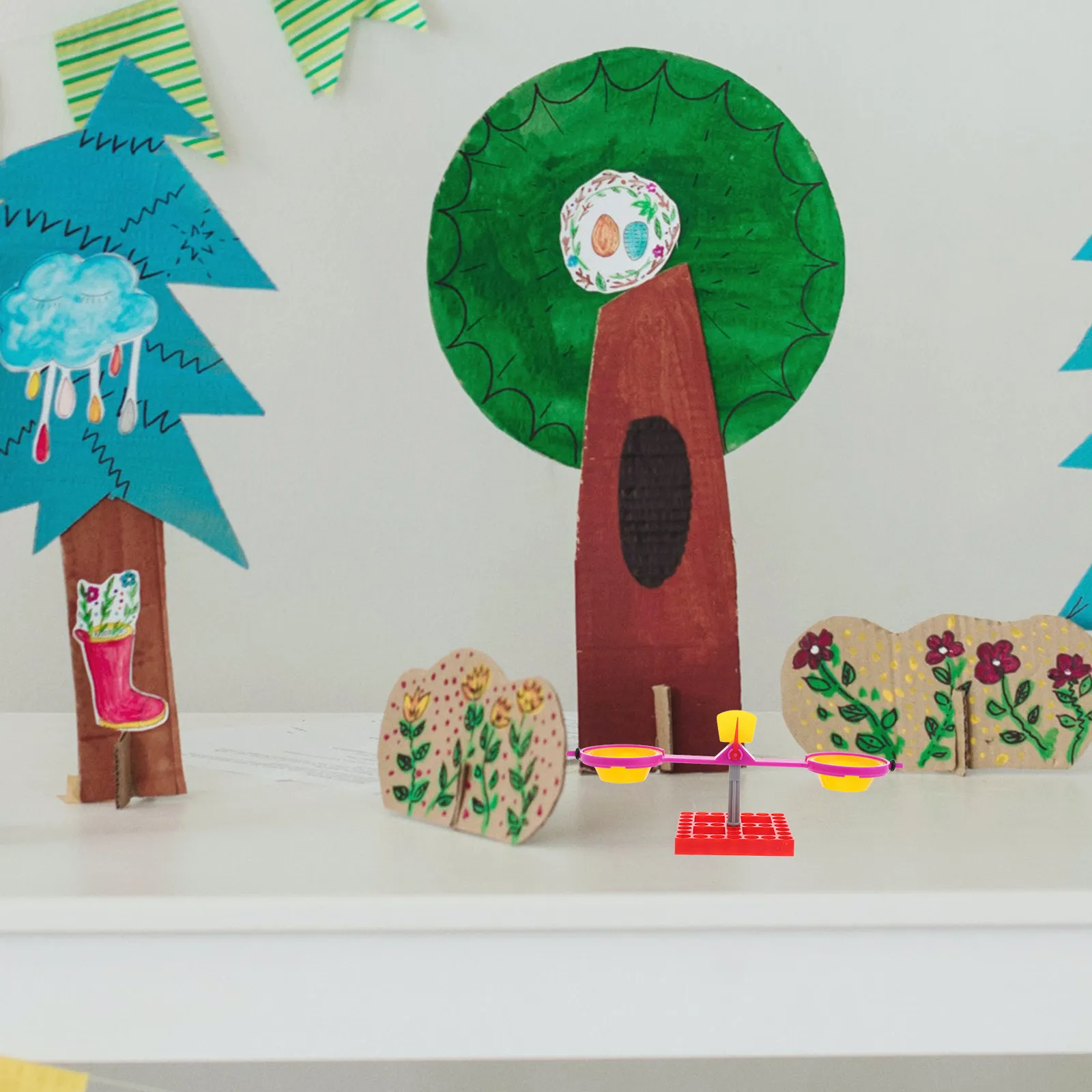 

Набор для научных экспериментов своими руками: развивающий STEM-инструмент для детей – постройте весы для измерения баланса, практическое изучение физики, набор для занятий по естествознанию в классе