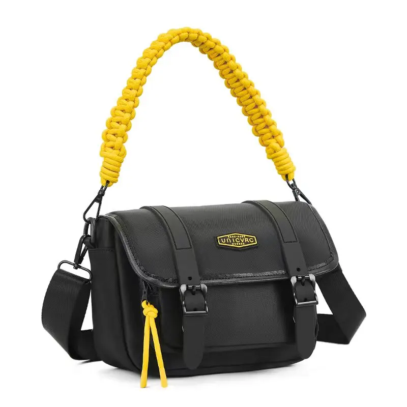 2024 new crossbody bag against yellow wrist fashion women's tote Nylon trend bag Party bag