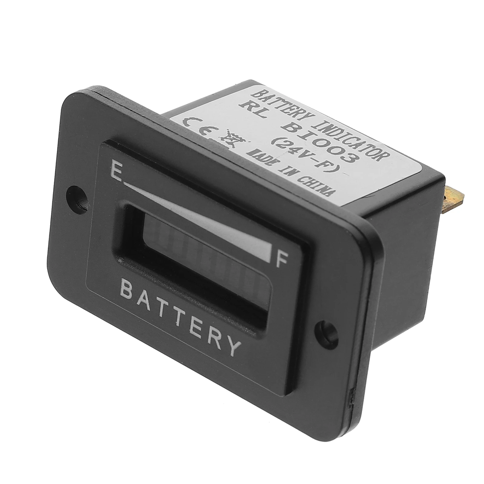 

Power Indicator with Screen Voltmeter Light Capacity Voltage Tester Useful Abs Gauge Monitor