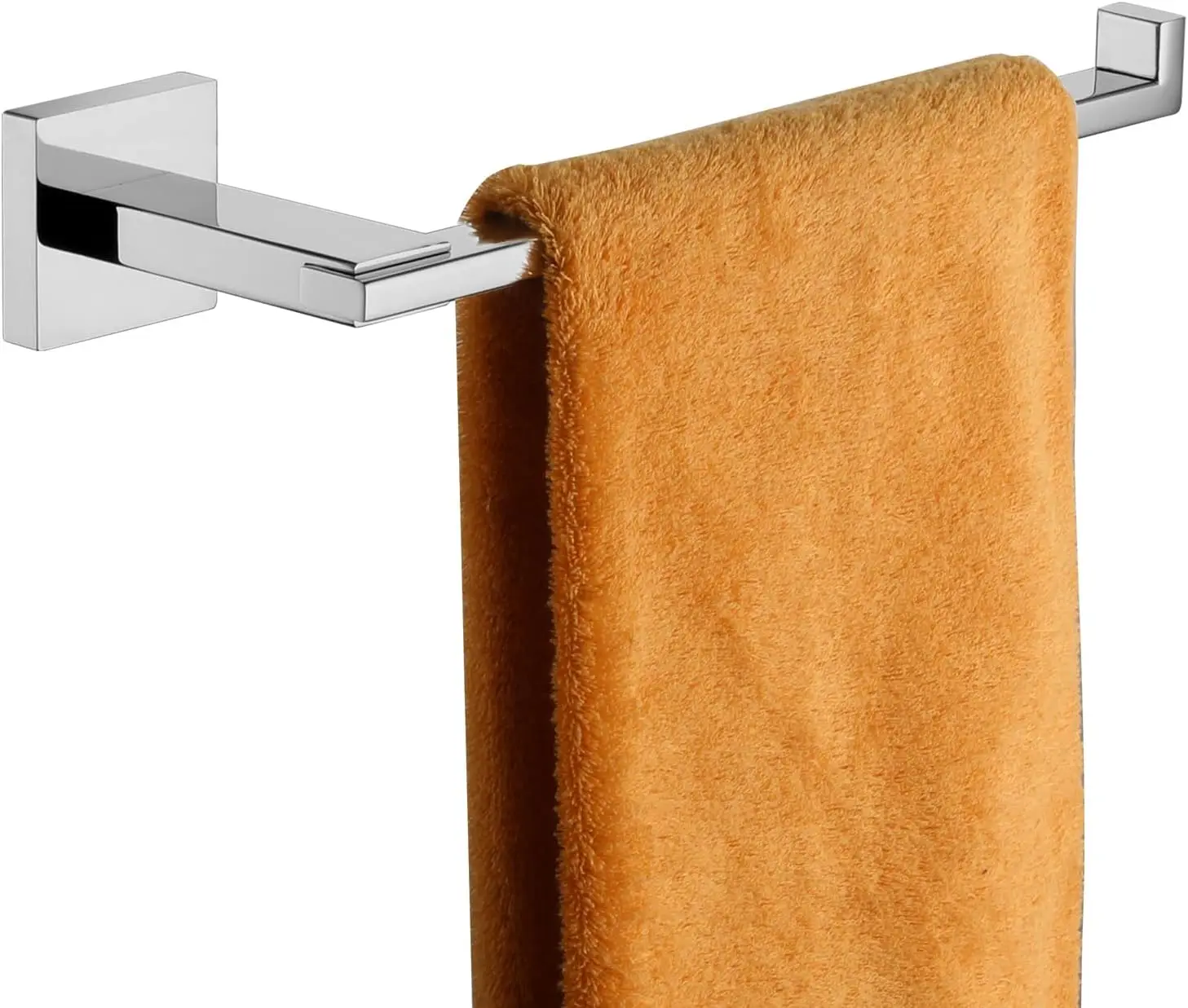 

Polished Stainless Steel Towel Ring Holder for Bathroom, Wall Mount Heavy Duty, Rustproof, Easy Installation