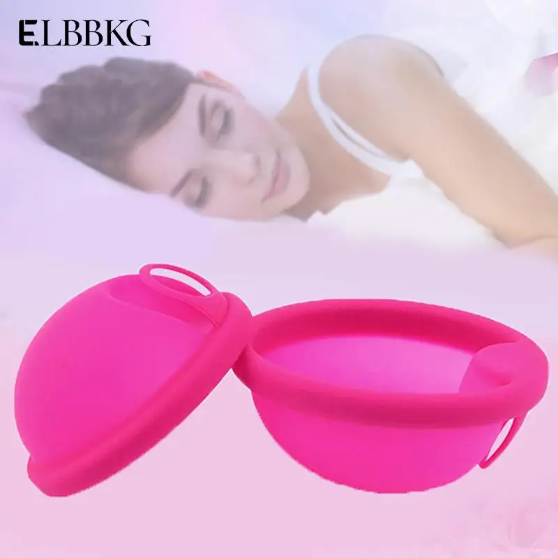 Silicone Menstrual Cup Period Menstrual Collector Extra-Thin Menstrual Disc Flat-fit Design Women Health Care Feminine Hygiene