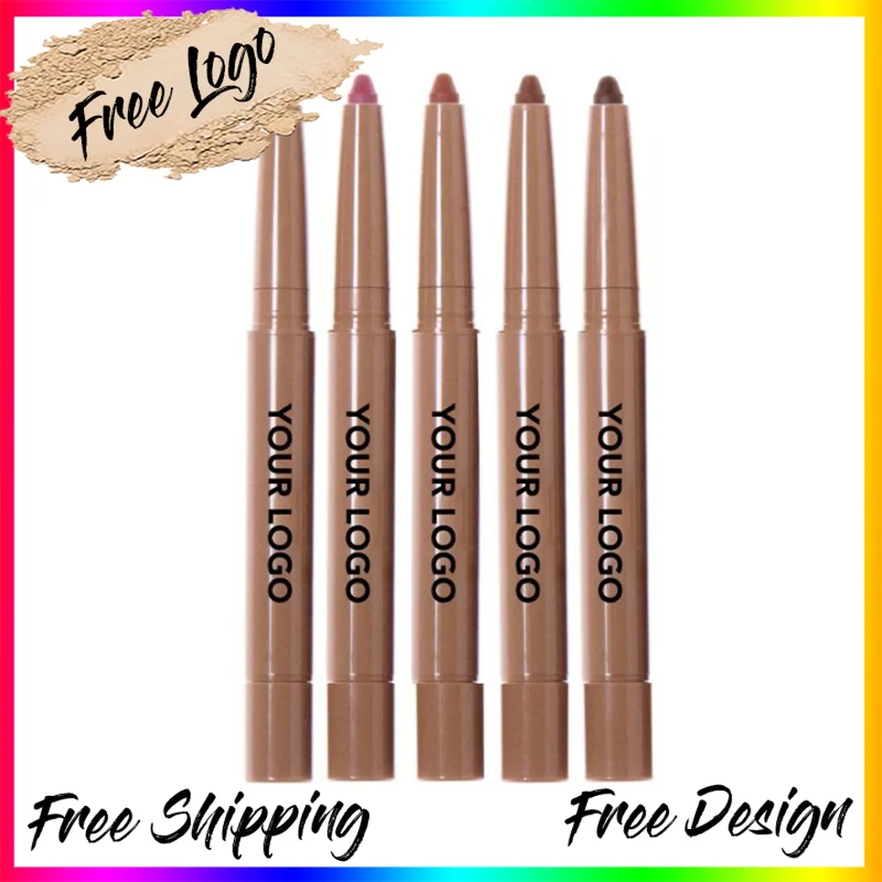 Double Head Smooth Peptide Lip Liner Private Label Custom Logo Vegan Makeup Wholesale Lipliner