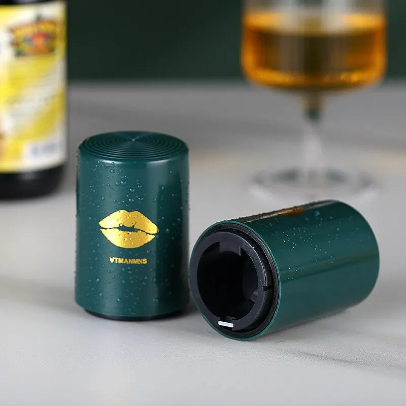 Press Bottle Opener Beer Light Luxury Ins Creative Net Red High Value Catering Restaurant Bar Press Automatic No Trace Open Wine image 3