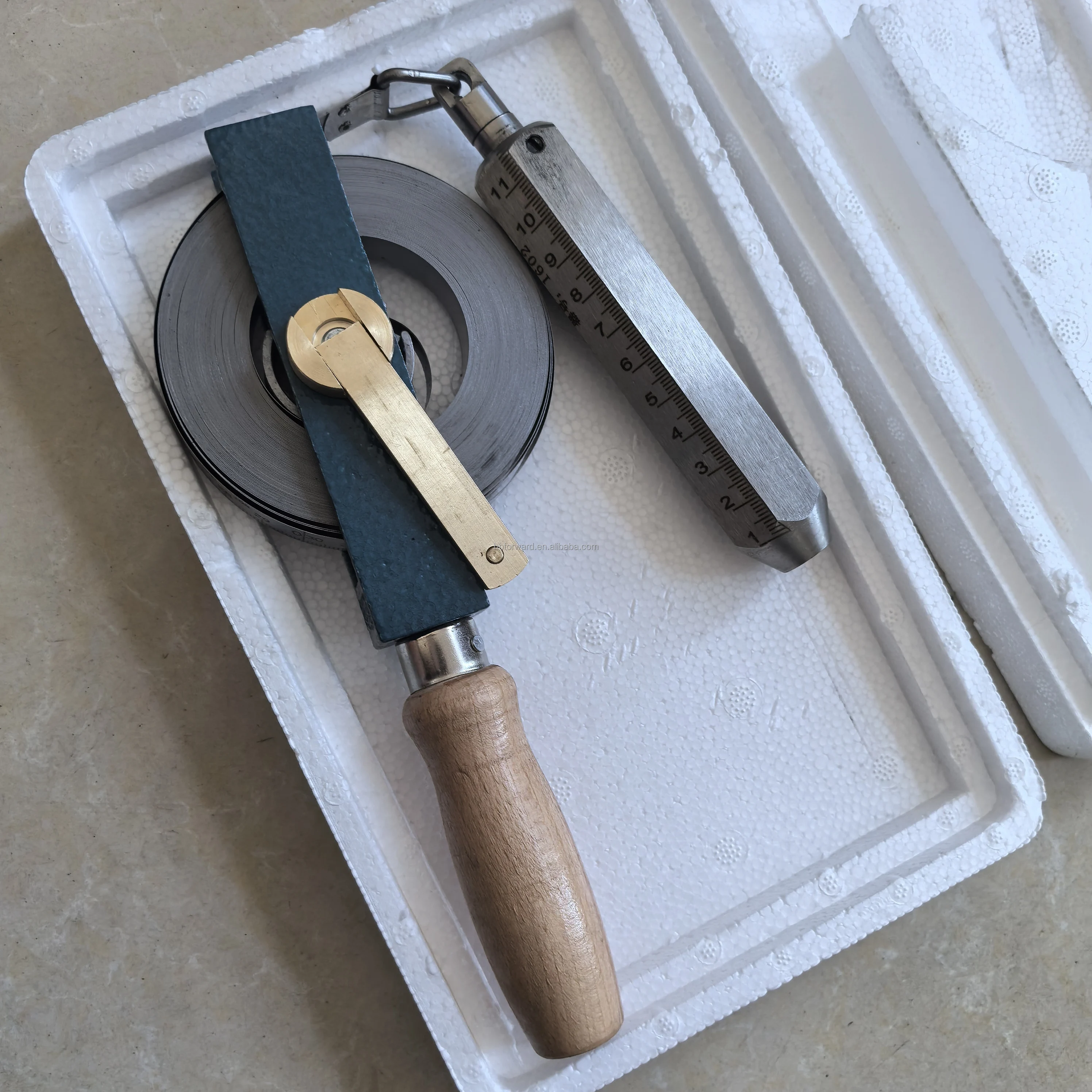 Oil tank Measuring Tape, Steel Dipstick Measuring Tape, Metric System view 2