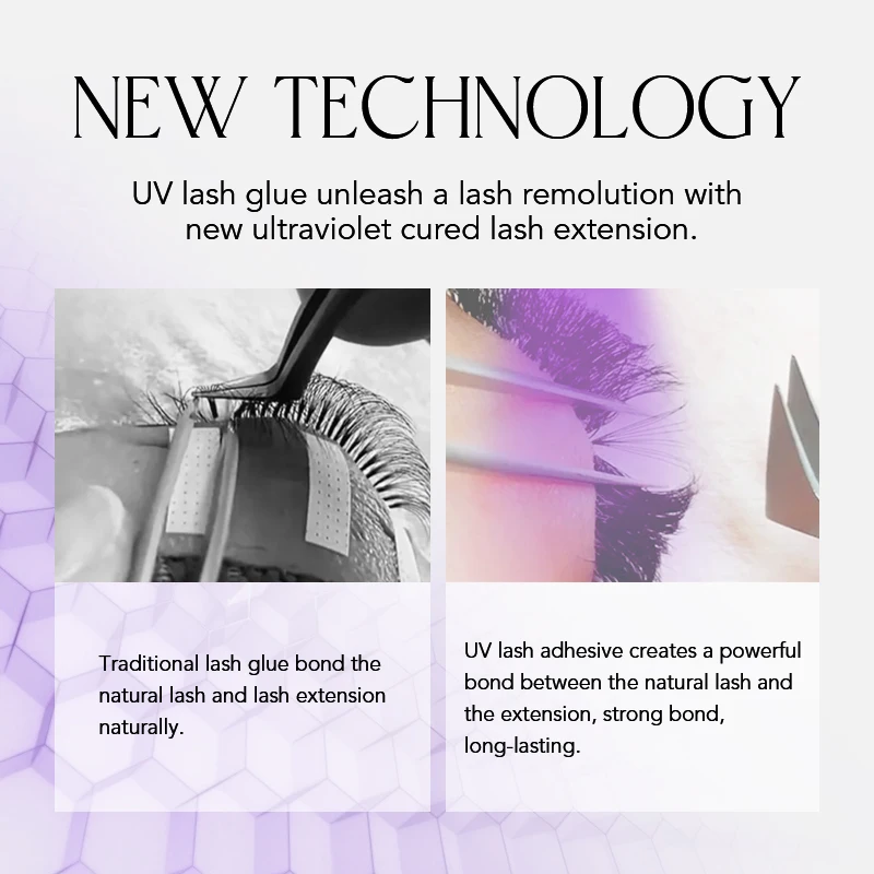 NATUHANA Eyelash Extension Glue 2-3s Fast Dry Non Odor No Simulation Individual Strong False Lashes Glue Adhesive Makeup Tools