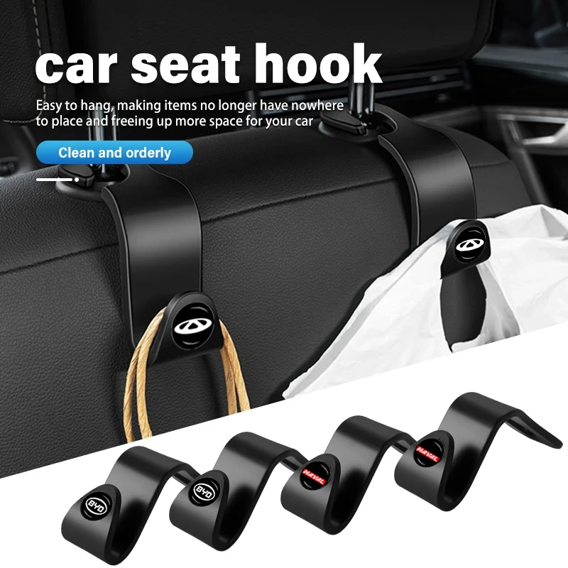 Car Seat Headrest Hook Back Seat Storage Organizer Hanger Accessories For Chevrolet Malibu Sail Aveo Captiva Trax Tracker Cruze