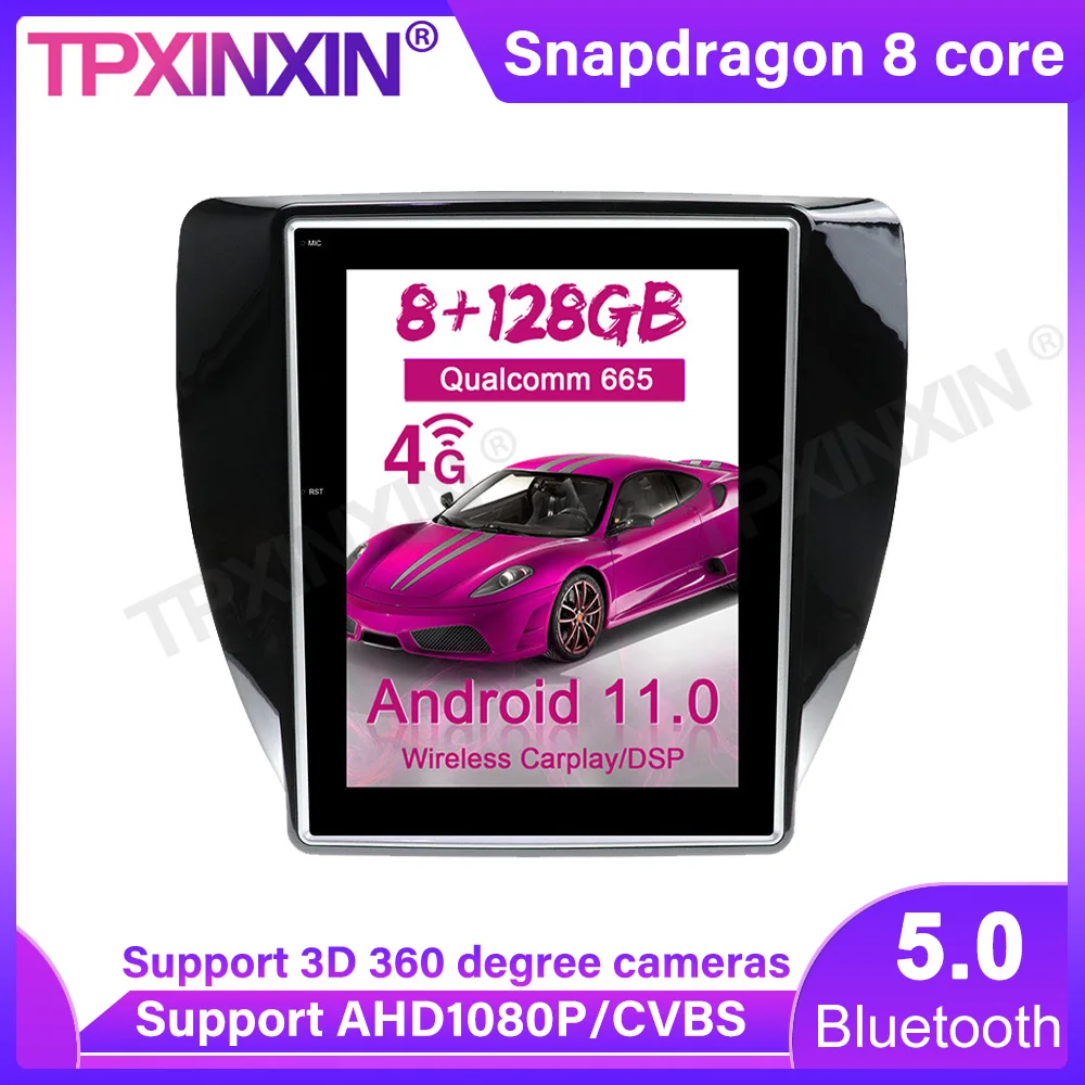 

Автомобильный плеер Qualcomm, Android 11, GPS-навигация для VW / Volkswagen jetta 2011-2018, стерео, головное устройство, мультимедийный плеер, автомобильное радио