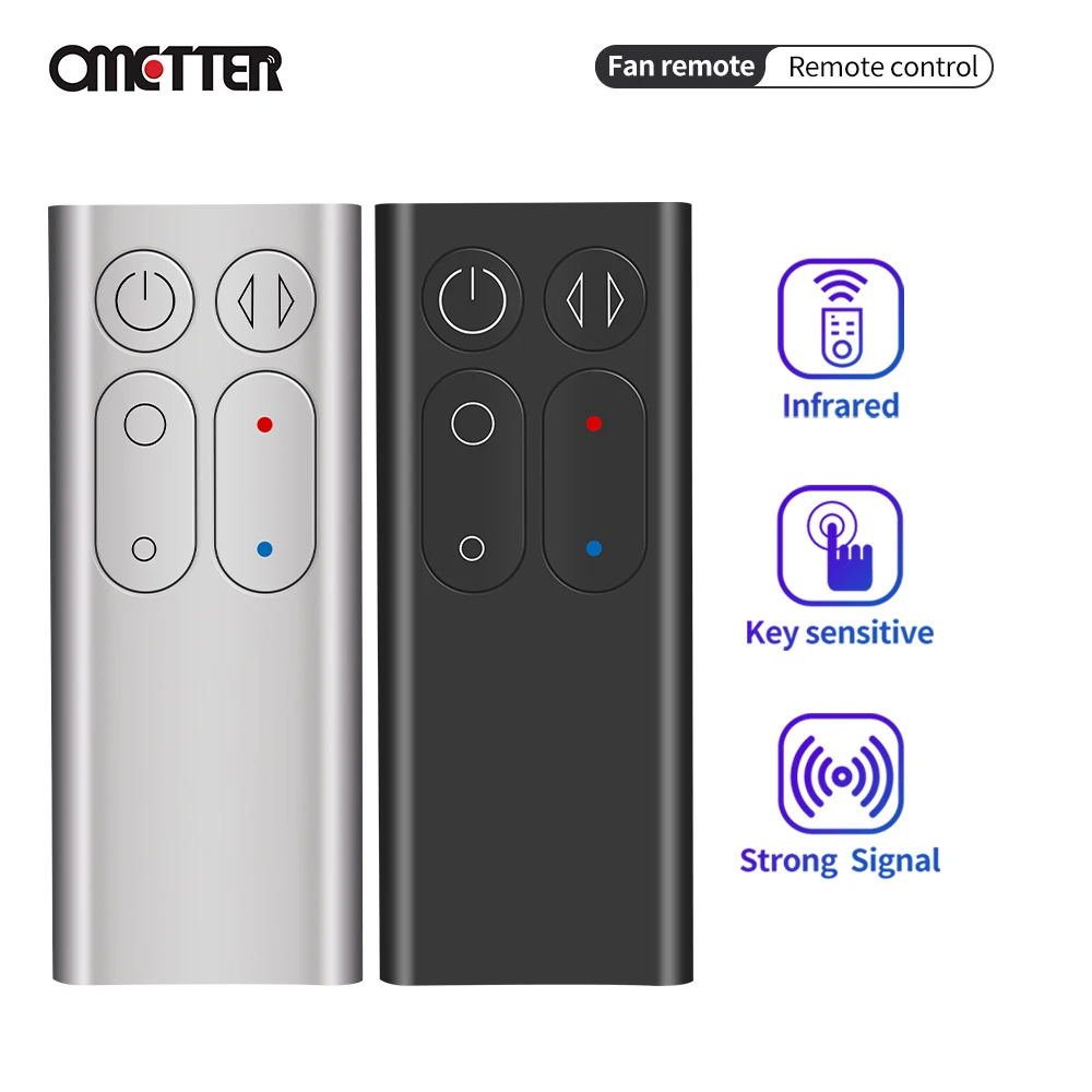 다이슨 팬 원격 제어 다기능 공기 정화, 차갑고 따뜻한 리프리스 가정용 무소음 AM04 AM05 가습기, 신제품 적용 가능