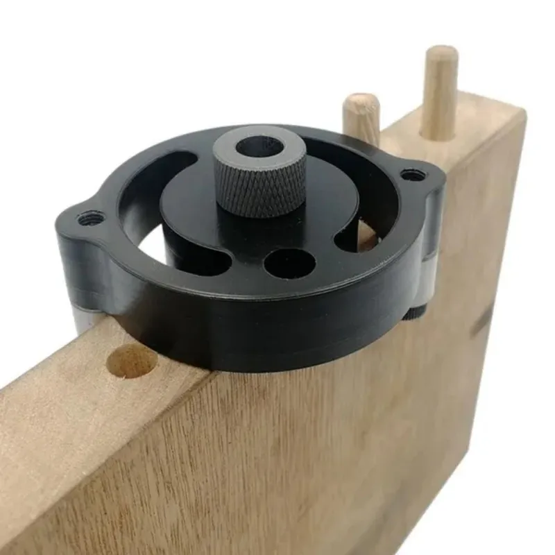 Tassello verticale Jig Hole Puncher Drilling autocentrante Drill Guide Locator Hole 6/8/10mm Drill Bit per strumenti per la lavorazione del legno