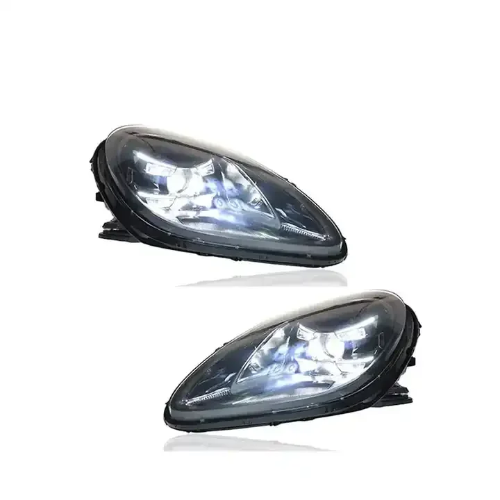 SJC For Porsche macan 95B. 1 headlights 14-22 retrofitted with 2022 new premium full LED headlight assemblies