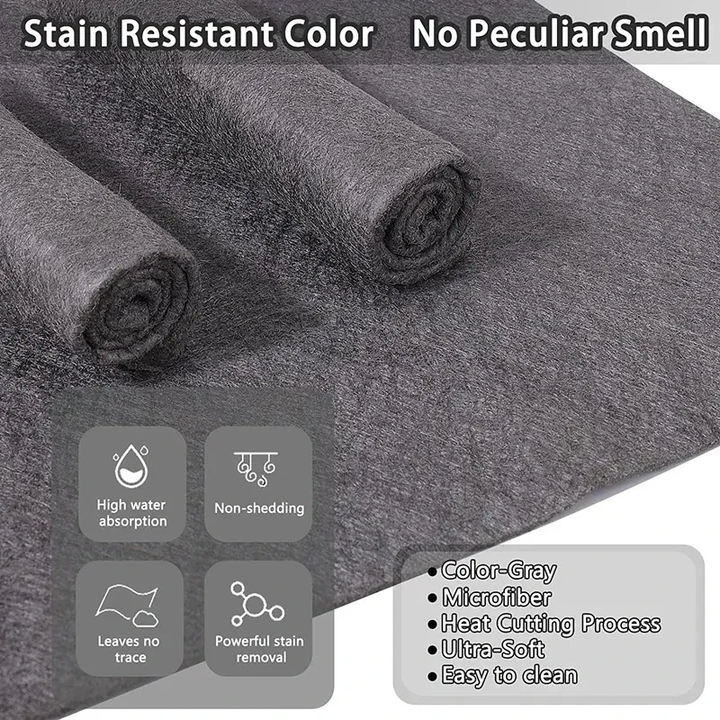 1/100pcs Multifunctional Streak Free Microfibre Thickened Magic Towels Kitchen Glass Car Magic Microfiber Cleaning Cloths