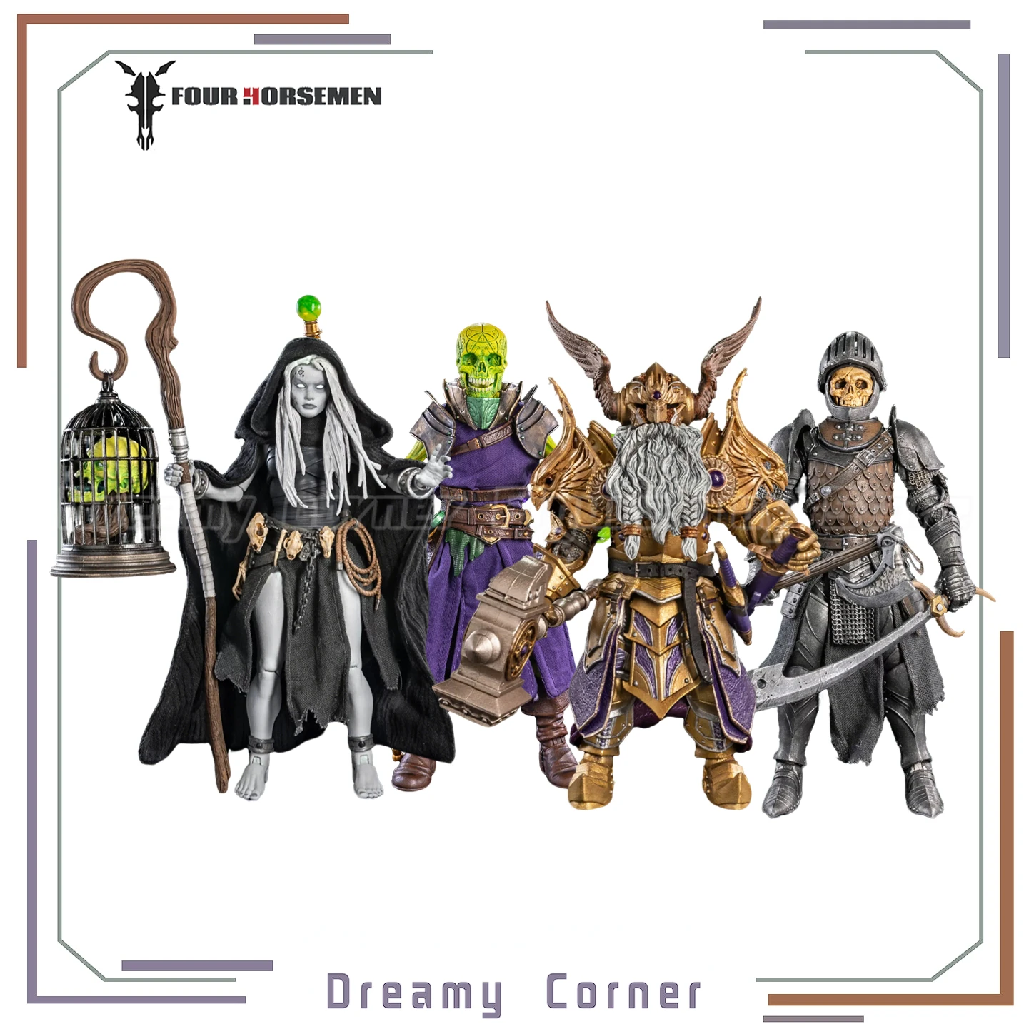 

В наличии: Four Horsemen Studios Mythic Legions 25LC Limited 4PCS 1/12 Action Figure