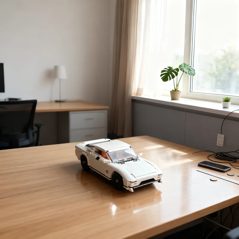 

Набор для сборки модели Nissan 240 SX (936 деталей) MOC Creator Expert: креативный подарок, декор для демонстрации, премиум-класс, для взрослых и детей, для рабочего стола