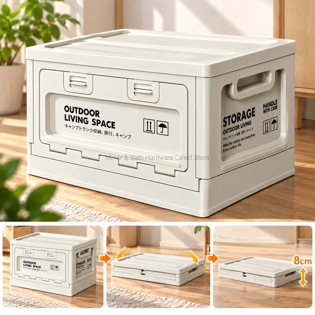 Складной ящик для хранения вещ – обзор и цена Car Trunk Organizer Foldable Storage Box
