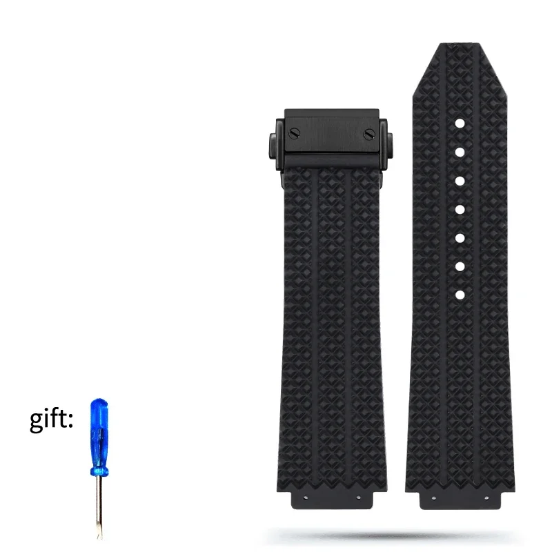 Armband für HUBLOT BIG BANG Silikon 26*19mm Wasserdicht herren Uhrenarmband Kette Uhr Zubehör Gummi armband Armband