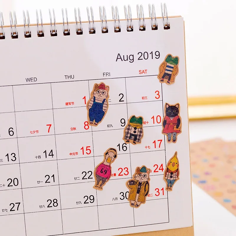 Vintage Washi Sticker Buch Ästhetische DIY Hand Konto Dekorative Aufkleber