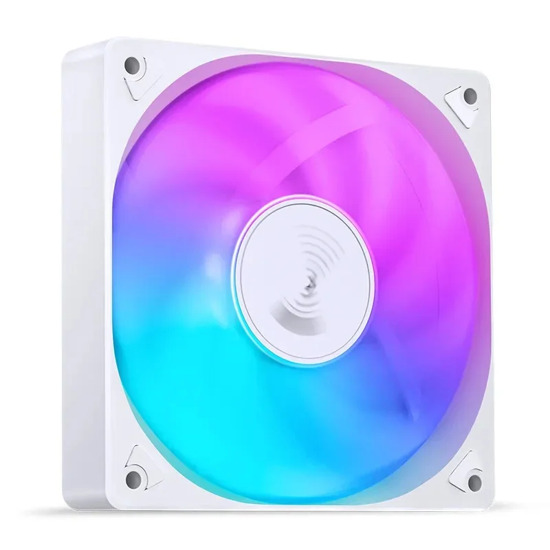 Jonsbo SL-120 12CM Case Fan 120mm 5V 3Pin ARGB Light Effect PWM Forward/Reverse Cooling Fan  High Air Volume Slient Fan
