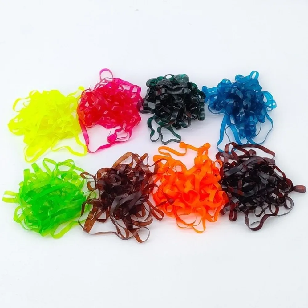 Multicolored Translucent Shrimp Nymph Backing Tape Thin Skin Stretch Material Scud Back Stretch Tape 3 Meter Length
