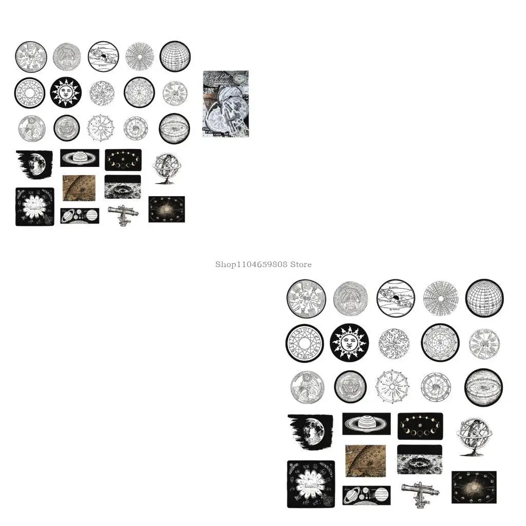 

Scrapbooking Sticker for Journal Notebook Water Bottle Photo Album Phone Case