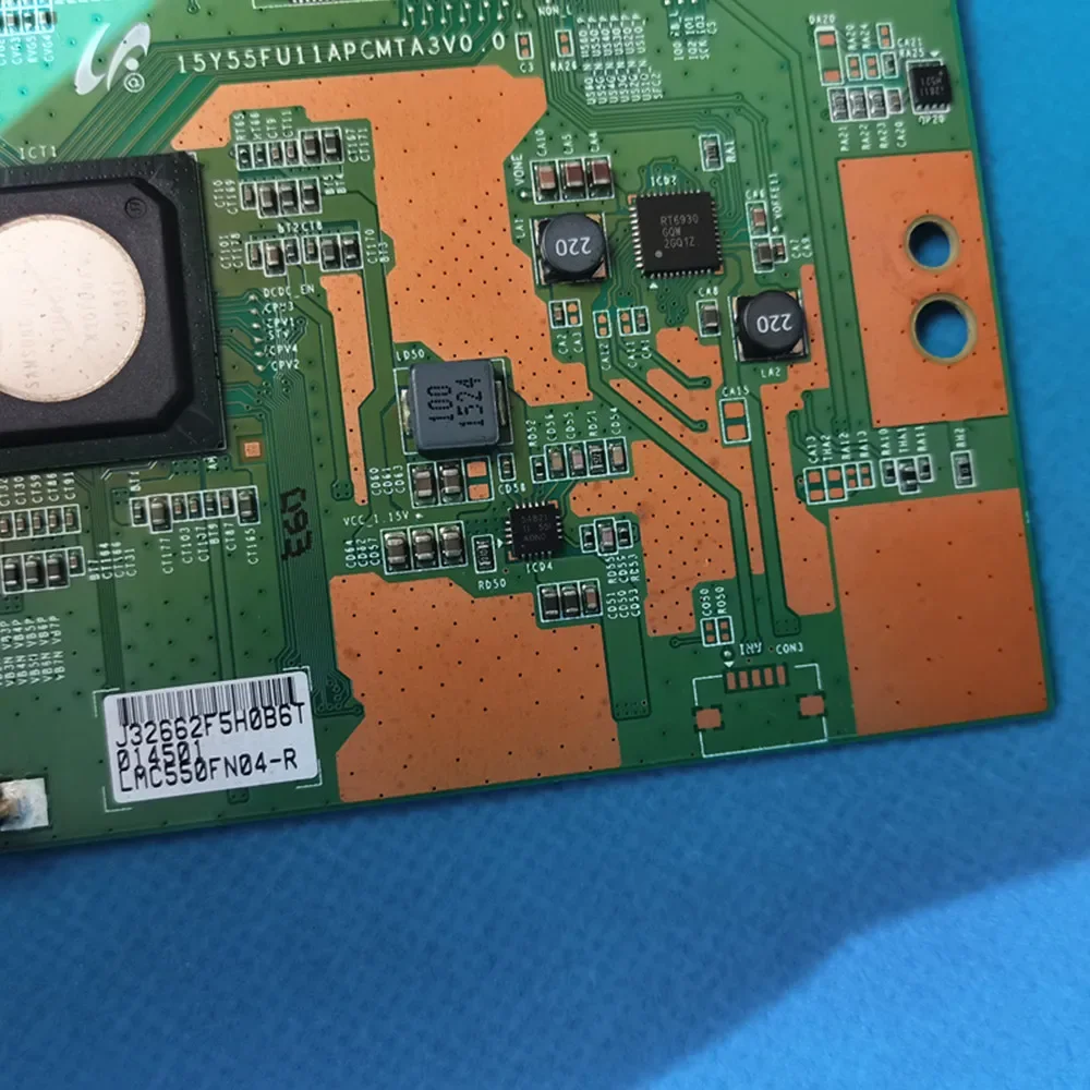 Carte logique T-CON LVDS 15Y55FU11APCMTA3V0.0 LMC550FN04-R LJ94-32662F pour TV LT-55UE76 LC-55UB30U 55PUS6031 TX-55CX680B