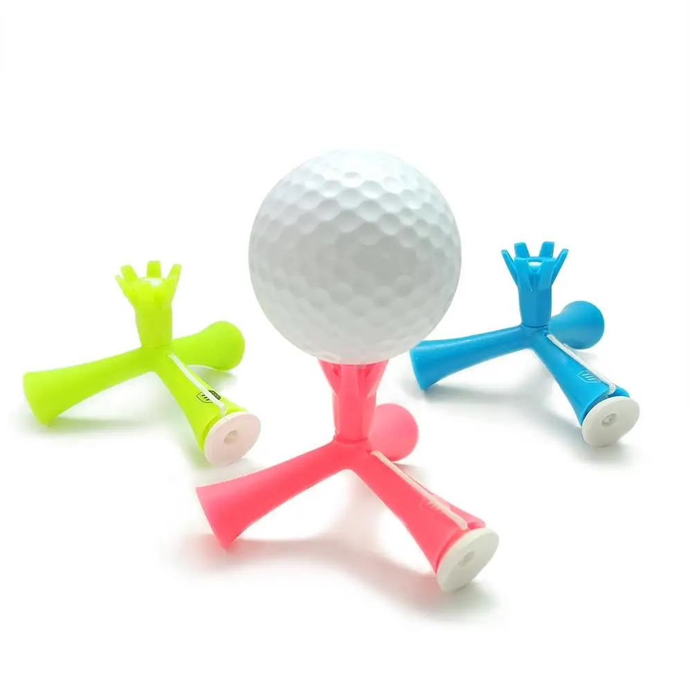 Trípode de altura ajustable para Golf, soporte de plástico para entrenamiento de práctica de Golf, hermoso regalo para niños y esposa, 1 unidad,