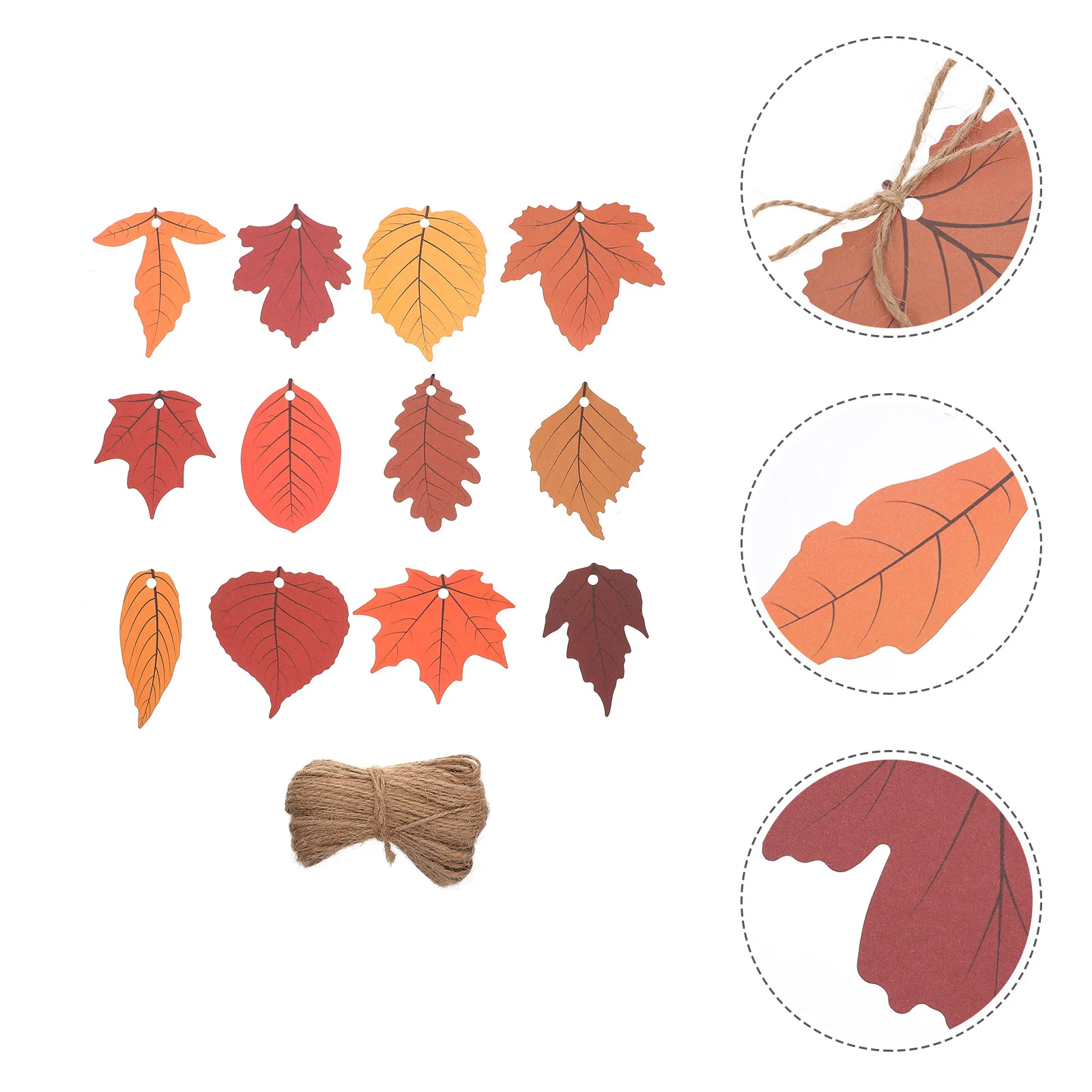 

120 искусственных кленовых листьев с 30-метровой веревкой для декора стен, окон, заборов, реквизит для Дня благодарения, праздничные украшения, материалы для DIY, кленовые листья