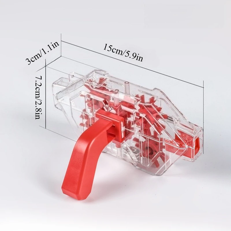 

Portable bicycle chain cleaner, transparent visualization immersion type chain cleaner, road bike cleaning tool,riding equipment