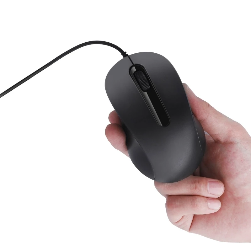 Мышь типа C Эргономичные мыши USB C для игр 3 кнопки 1000 точек на дюйм, совместимость 2025