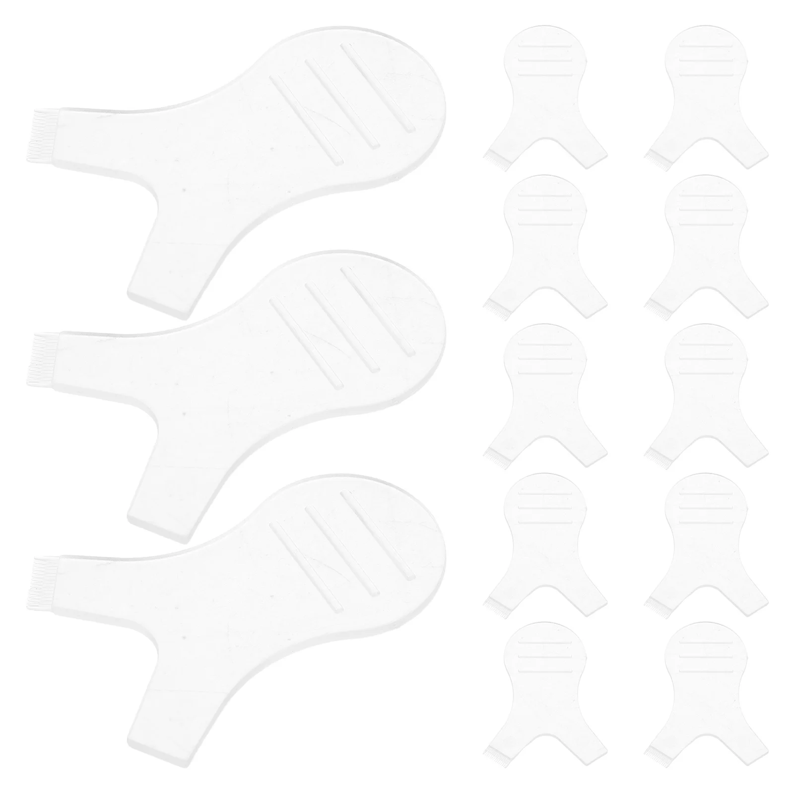 แปรงดัดขนตา 50 ชิ้น หวีรูปตัว Y อุปกรณ์ดัดขนตาสำหรับดัดขนตาแบบถาวร ต่อขนตา อุปกรณ์ดัดขนตาพลาสติก อุปกรณ์เสริมสำหรับดัดขนตา อุปกรณ์แต่งหน้า