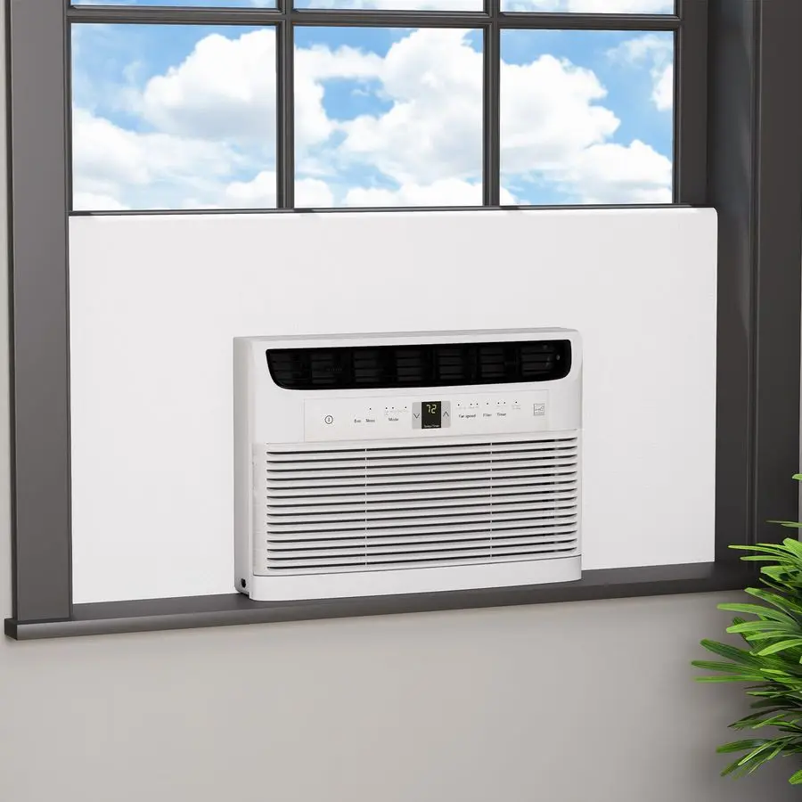 

Full Surround Window AC Insulation Foam Side Panels for Air Conditioner Units, 48 Width Indoor Window Seal Kit Cover, Winter and