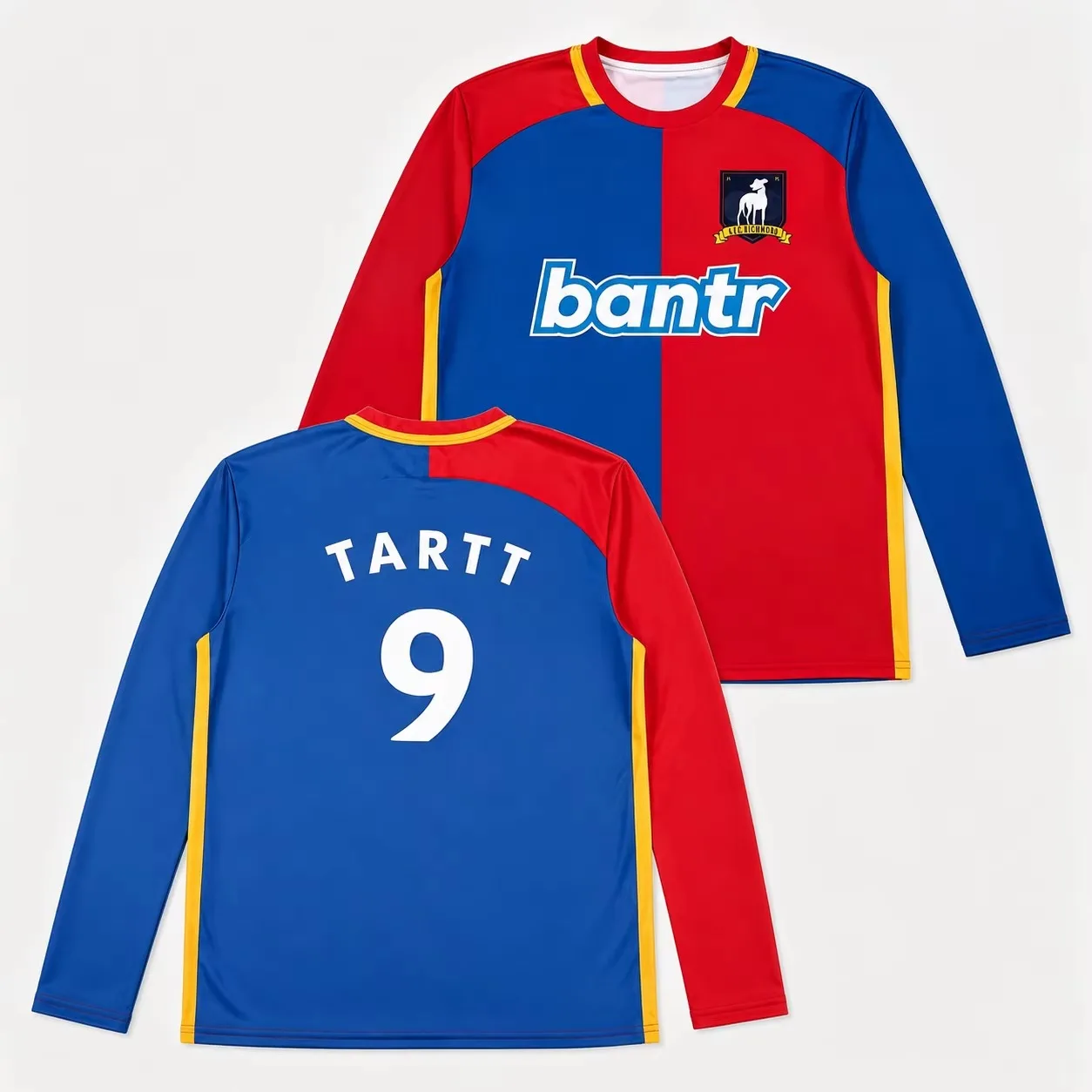 2026 Ted Lasso Season 4 AFC Richmond Football Jersey Summer Long Sleeve Sport Tshirt Breathable Quick Drying Clothing