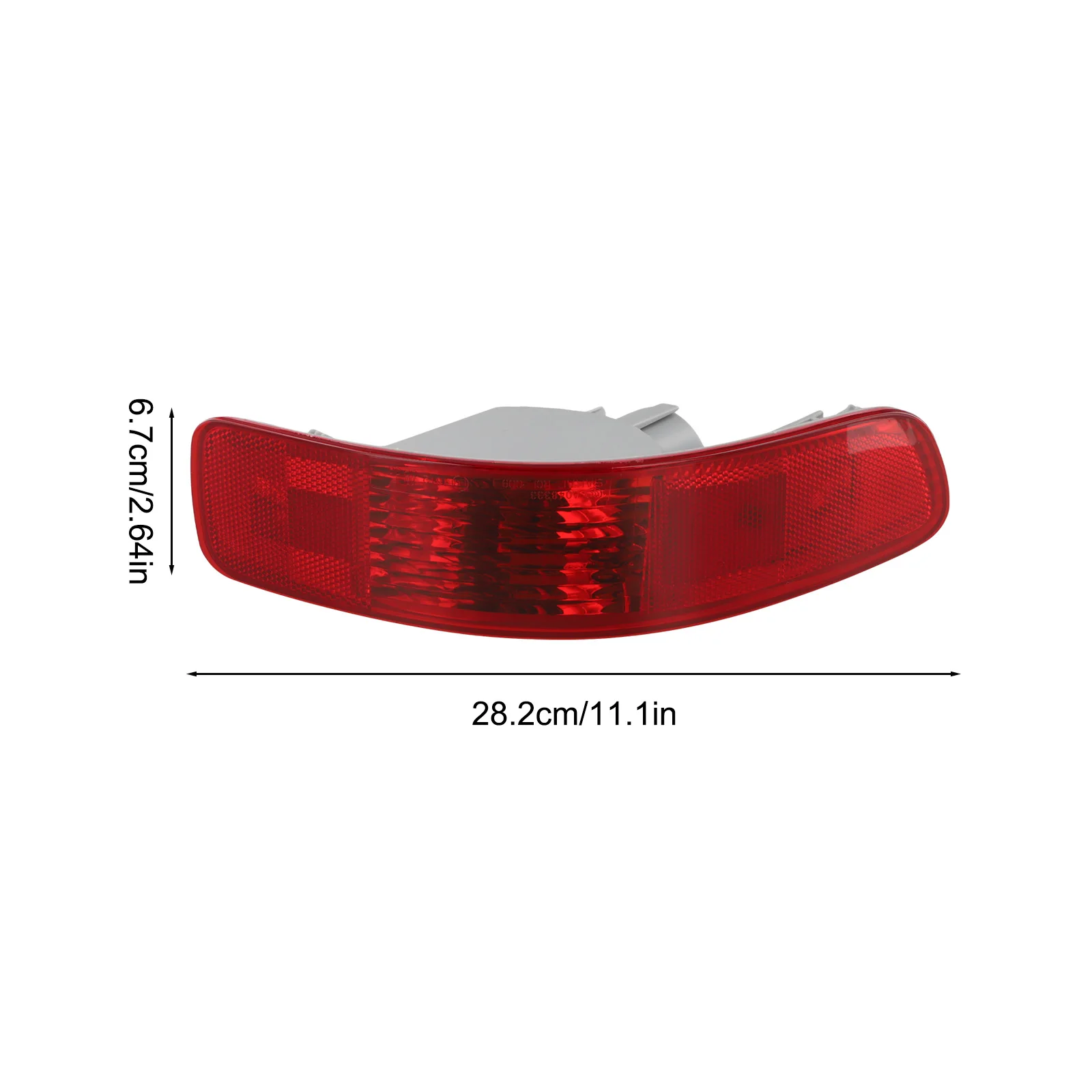 Vehicle Repair Rear Bumper Light Easy Install Rear Fog Light OEM Part 8355A004 Includes Bulb Hole Reliable Performance