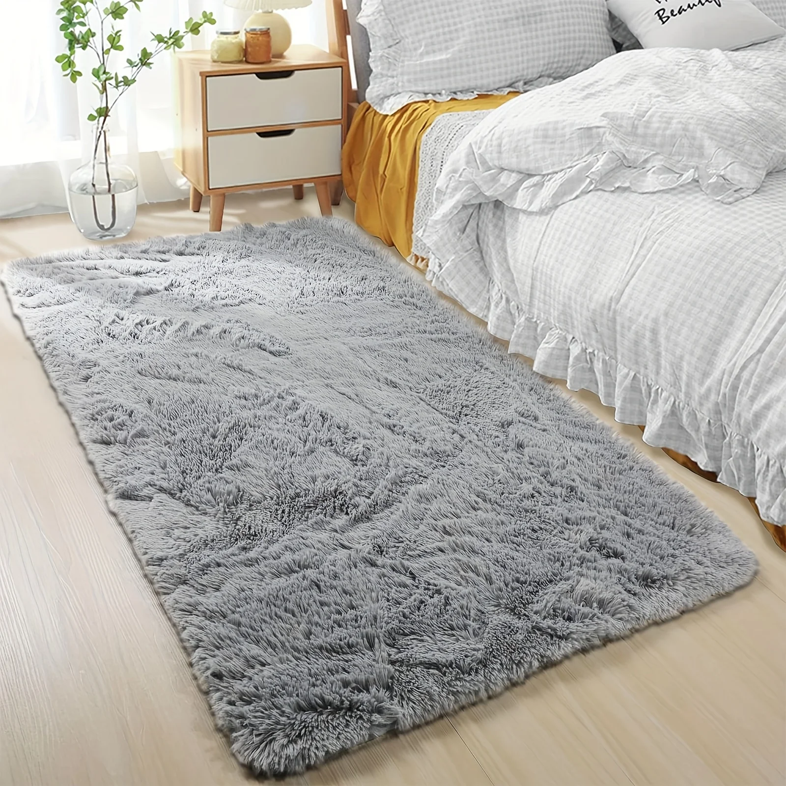VIKAMA الفاخرة رقيق منطقة البس - مراجعة Baby Nursery Rug وسعره