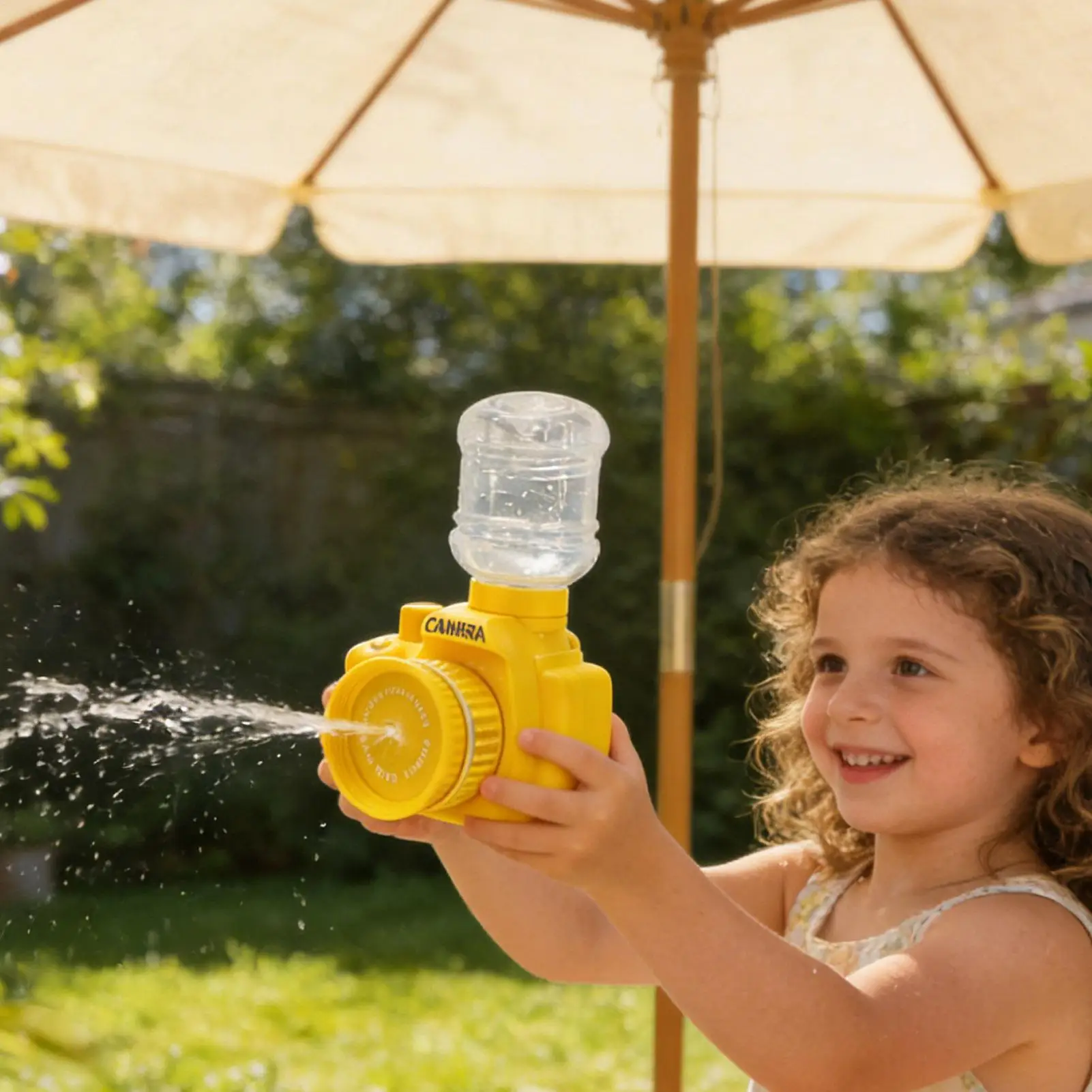 Water Sprayer For Kids Camera Shape Water Soaker Toy Swimming Pool Squirter For Boys Girls Preschoolers Party Park Camping