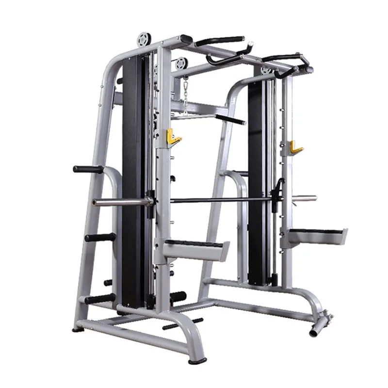 

Most Popular Wholesale Home Gym Heavy Duty Multi Functional Cable Crossover Gym Smith Machine for Safe